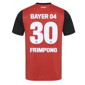 Bayer Leverkusen Jeremie Frimpong #30 Domaci Dres 2024-25 Kratak Rukavima